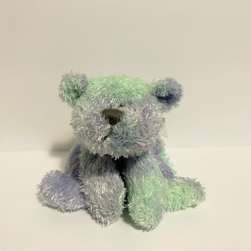 Baby Adventure by Animal Adventure Tie Dye Beanie Bear Plush Floppy Toys r Us 8”